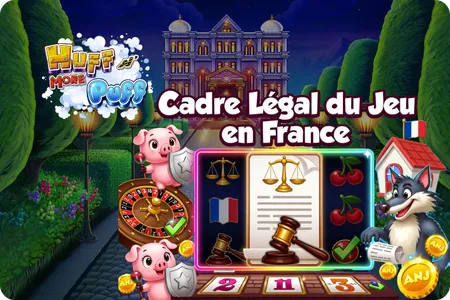 Cadre légal du jeu en France Huff N' Even More Puff